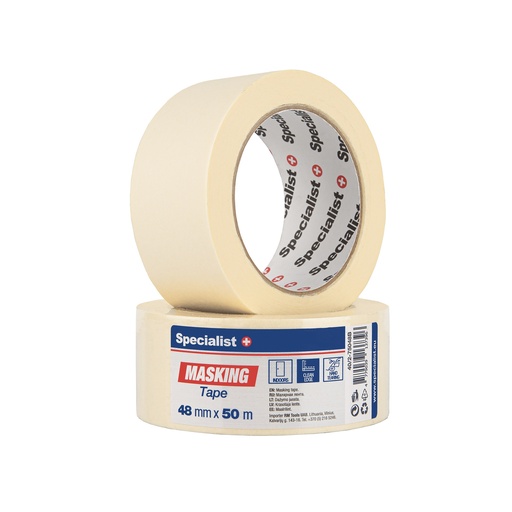 [40/2-75048B] SPECIALIST+ maalriteip, 48 mm x 50 m