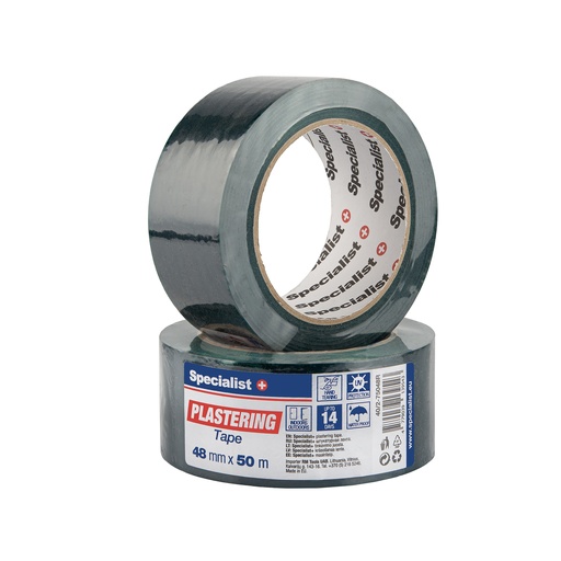 [40/2-75048R] SPECIALIST+ pahteldusteip, 48 mm x 50 m, tumeroheline