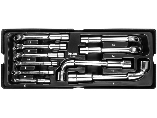 [42-C1204] TRAY – L type spanners 6-19 mm