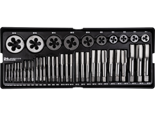 [42-C1218] TRAY – Tap and dies set