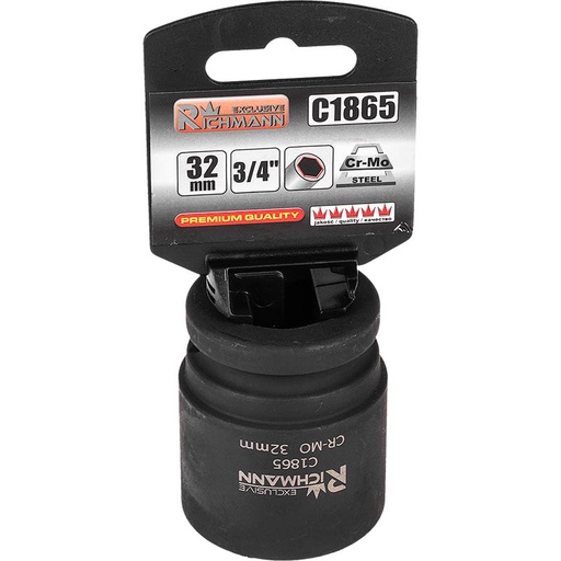 [42-C1860] Impact socket 3/4" 27mm